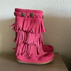 Minnetonka Boots with Fringe